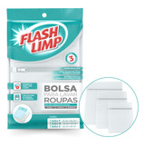 Bolsa Saco Para Lavar Roupas 3 Tamanhos P M G - Flash Limp