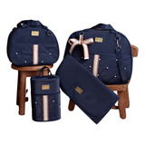Bolsa Saida Maternidade 4 Pcs Bebe Menino Menina