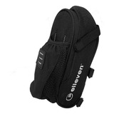 Bolsa Selim Bicicleta Elleven Preta Suporte Para Caramanhola