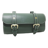 Bolsa Selim Retro Vintage Bike Moto Antiga Verde - Kaile