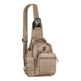 Bolsa Tática De Ombro Bornal Patrulha Coyote 7 L Br Force