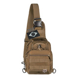 Bolsa Tática De Ombro Bornal Patrulha Coyote 7 L Br Force