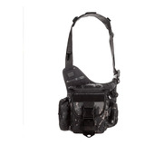 Bolsa Tática De Ombro Urban Preta 10 L Molle - Invictus Cor Preto