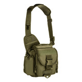 Bolsa Tática De Ombro Urban Verde - Oliva - Invictus Cor Verde-musgo Liso