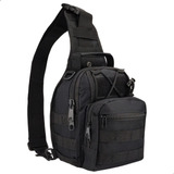 Bolsa Tática Masculina Transversal Lateral Ombro Bornal