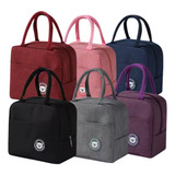Bolsa Térmica Com Isolamento Sacola Lancheira Marmita 