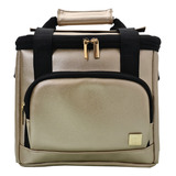 Bolsa Térmica Feminina Marmita Academia Fit 2gobag Mid Gold Cor Dourado