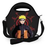 Bolsa Térmica Lancheira Infantil Escolar Naruto