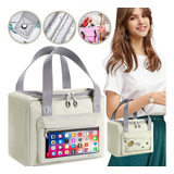 Bolsa Termica Marmita Trabalho Lanche Saude Cooler Dieta Fit Cor Verde-claro