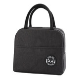 Bolsa Térmica Portátil Marmita Impermeável Revestida Fitness Cor Preto