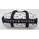 Bolsa Tommy Duffle Grande Importada Original Estampada Fg