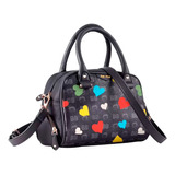 Bolsa Transversal Betty Boop Preto E