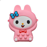 Bolsa Transversal Infantil Silicone Hello Kitty