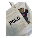 Bolsa Urso Polo Ralph Lauren Canvas 100% Original Nova 