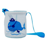 Bolsinha De Praia Infantil Fundo Do Mar Verão Menino Menina 
