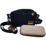 Bolsinha Transversal Pochete Estilosa + Case Puff Life Mini