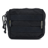 Bolso Horizontal Forhonor Preto Molle Airsoft Militar 