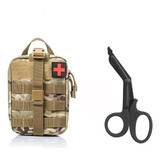 Bolso Médico Ifak Tático Com Tesoura Primeiros Socorros