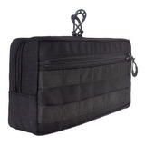 Bolso Modular Horizontal Molle 2 Zip Warfare Preto