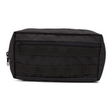 Bolso Modular Molle Horizontal Grande Preto Verde Tan