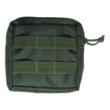 Bolso Pequeno Porta Carteira Modular Para Colete Cordura