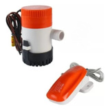 Bomba D Porão 350gph 12v + Automático Lancha Barco Jet Ski