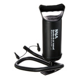 Bomba De Ar Manual Portátil P/ Encher Piscina Boia Cor Preto