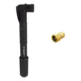 Bomba De Ar Tsw Nylon Bico Fino Grosso + Adaptador V. Presta
