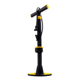 Bomba De Encher Pneus + Calibrador / Excelente Cor Preto