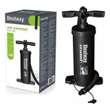 Bomba Manual De Ar P/ Colchões Boia Piscina 3 Bicos Bestway