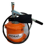 Bomba Manual Graxa Com Balde 4 Kg Profissional Hidraflux