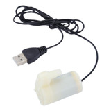 Bomba Micro Submersível Usb Dc 3/5/6v Vertical Branca Para