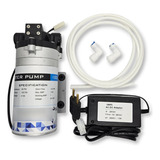 Bomba Pressurizadora Osmose Reversa 100gpd + Fonte Energia