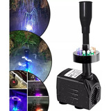 Bomba Submersa, Led, Fontes, Lagos, Chafariz Cogmelo Kit