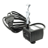 Bomba Submersa Bombinha Motor Para Fonte Água Aquário Bivolt