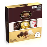 Bombom Ferrero Rocher Collection Com 7 Unidades