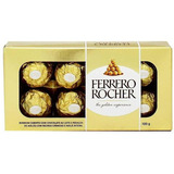 Bombom Ferrero Rocher Com 8 Unidades 100g