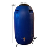 Bombona Ecológica De Plástico-250 Litros-c/torneira E