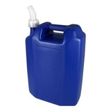 Bombona Galão Gasolina 12 Lts Azul Com Tampulho E Bico Cipla