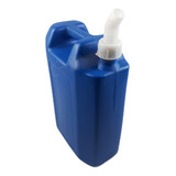 Bombona Galão Gasolina 12 Lts Azul Com Tampulho E Bico Cipla