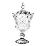 Bomboniere Compoteira Baleiro Vidro Grande Cristal K9 Decor