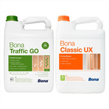 Bona Traffic Go Base Água + Classic Ux 5 L - Melhor Juntos 