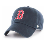 Boné 47 Brand Boston Red Sox Clean Up Azul Marinho Original