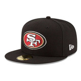 Boné Aba Reta Fechado New Era San Francisco 49ers Preto