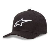Bone Alpinestars Ageless Curve Preto Branco