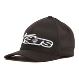 Boné Alpinestars Blaze Flexfit Hat Preto Branco Fxm