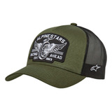Bone Alpinestars Heritage Patch Trucker Verde Militar