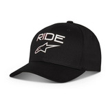 Boné Alpinestars Ride Transfer Masculino Preto Branco