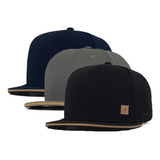 Boné Anth Co Aba Reta Fechado Atrás Flex Pro Original 3 Uni
