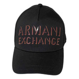 Boné Armani Exchange Masculino Baseball Preto 95202/2f114